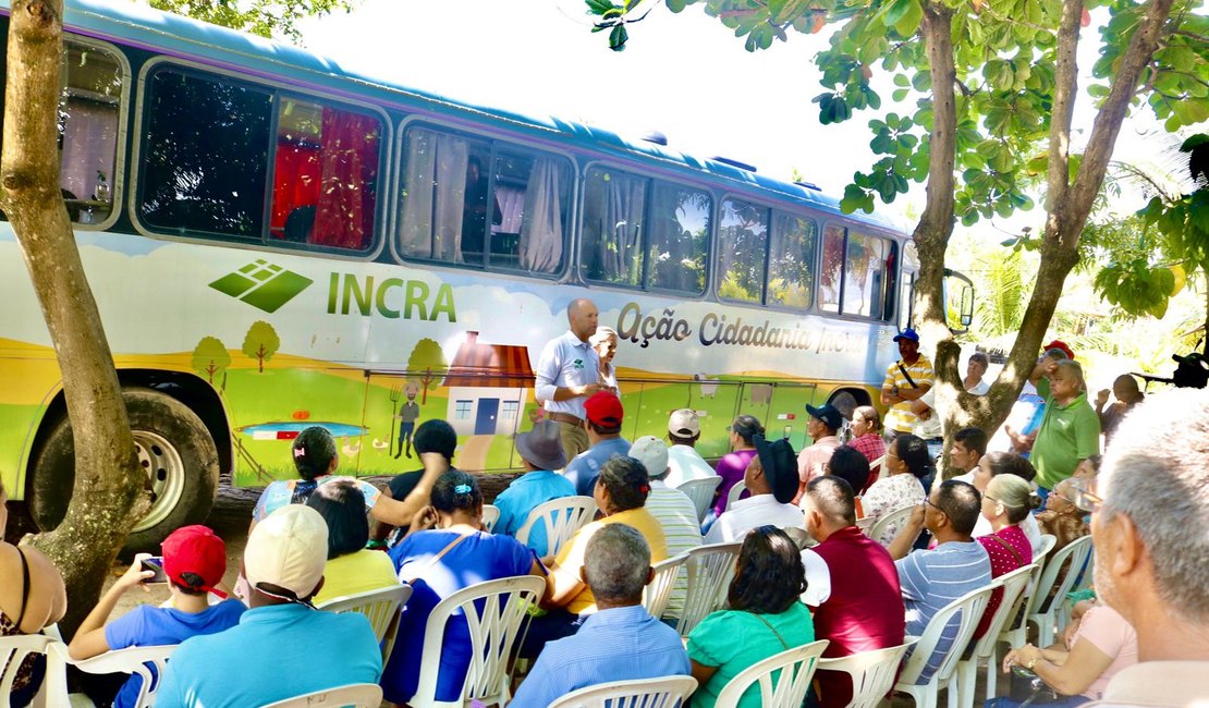 Ação Cidadania do Incra realiza serviços de regularização em Maragogi