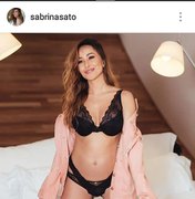 Sabrina Sato posa ainda mais exuberante na gravidez