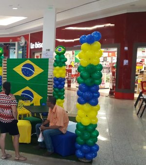 Shopping de Arapiraca ganha espaço para troca de figurinhas 