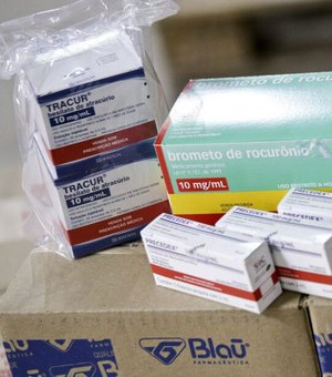 Estados receberão 864 mil unidades de medicamentos de intubação