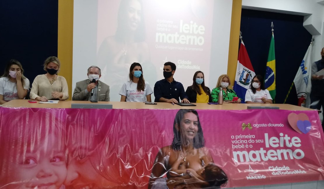 JHC abre Agosto Dourado e lança primeiro posto de coleta de leite materno em Maceió
