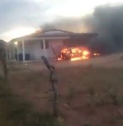 Homem embriagado ateia fogo em residência em Igaci