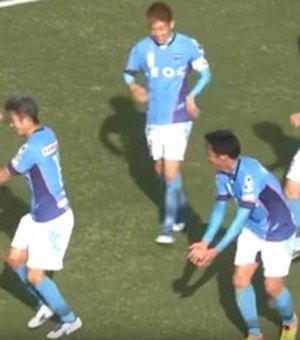 Ex- CRB e com 50 anos de idade, Kazu faz gol da vitória do Yokohama no japonês
