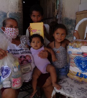 LBV doará alimentos e materiais de higiene pessoal em comunidades de Arapiraca