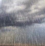 Previsão é de chuva em Arapiraca durante todo o final de semana