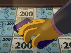 De novo! 'Os Simpsons' previu nota de R$ 200 em episódio de 2014