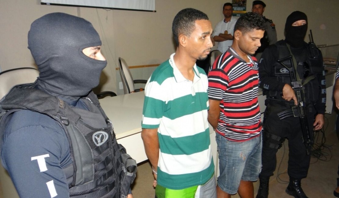 Segurança Pública prende trio suspeito de participar da morte de vigilante da Adefal