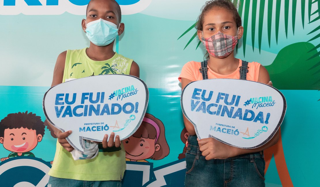 Prefeitura de Maceió chama atenção para vacinação pediátrica neste final de semana