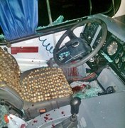 Pânico: ônibus com estudantes da Ufal sofre tentativa de assalto no interior de AL