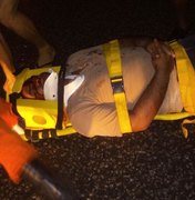 Homem morre atropelado por moto na rodovia AL 101 Norte, em Maragogi