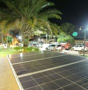 Maragogi recebe primeira praça abastecida com energia solar