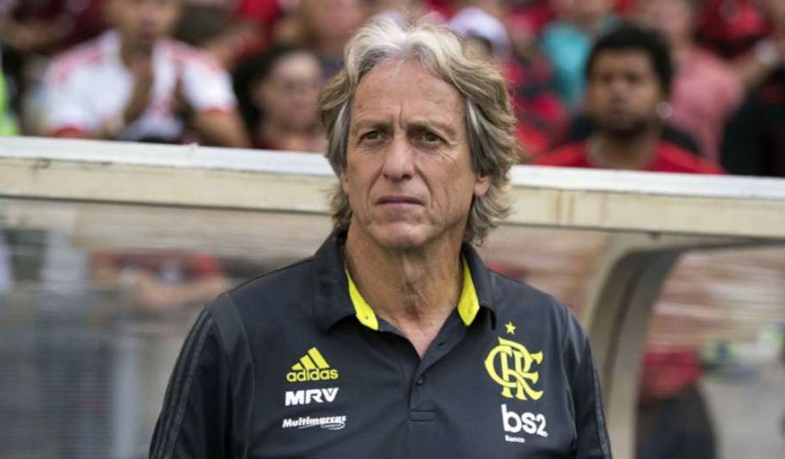 Jorge Jesus testa positivo para coronavírus; técnico do Flamengo aguarda resultado da contraprova