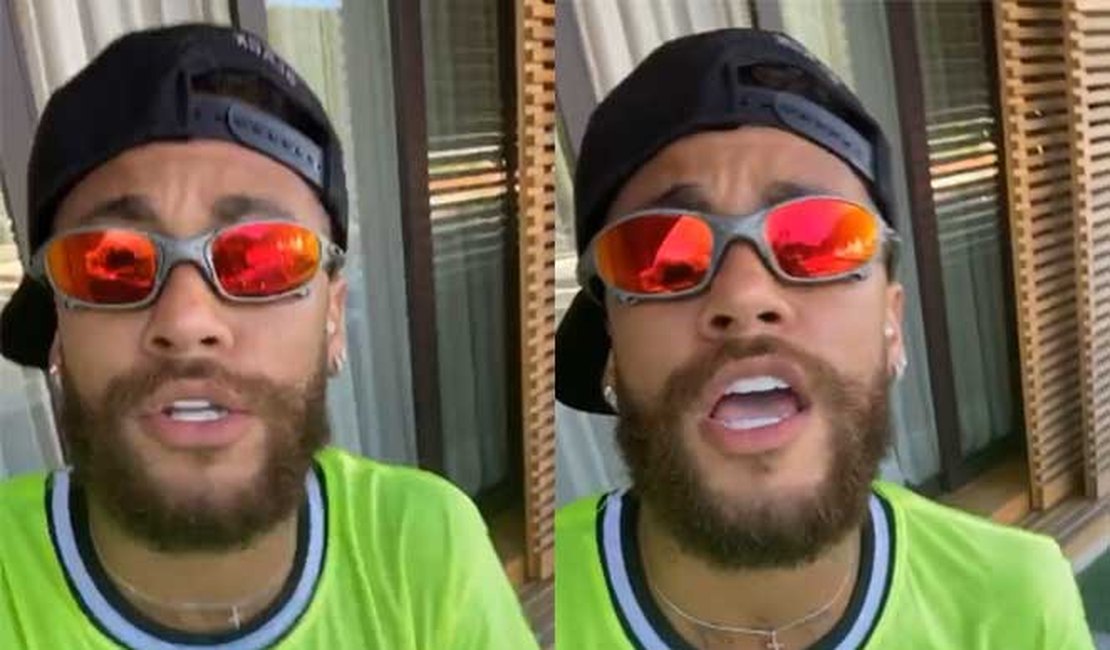 Neymar 'estreia' como funkeiro nas redes sociais : 'MC NJ'