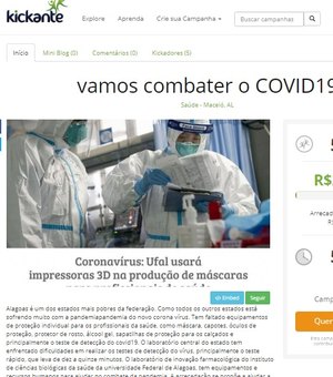 Instituto cria campanha de arrecadação de fundos para a compra de testes rápidos contra coronavírus