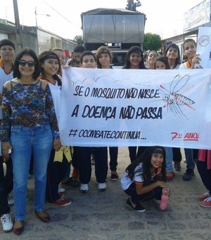 Colégio de Arapiraca mobiliza estudantes para o combate ao Aedes Aegypti