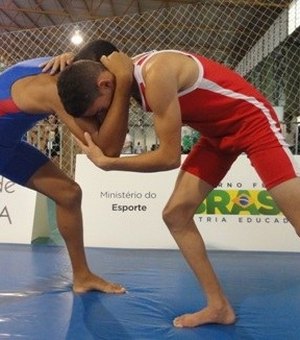 Alagoas fica em quinto lugar na disputa por equipes da luta olímpica