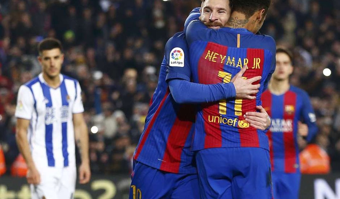 'Fazíamos uma dupla genial', diz Neymar sobre Messi