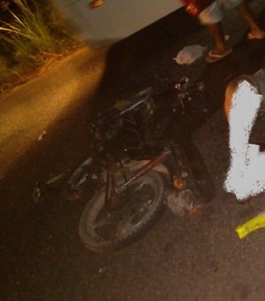 Motoqueiro tem pé decepado durante acidente em Porto Calvo
