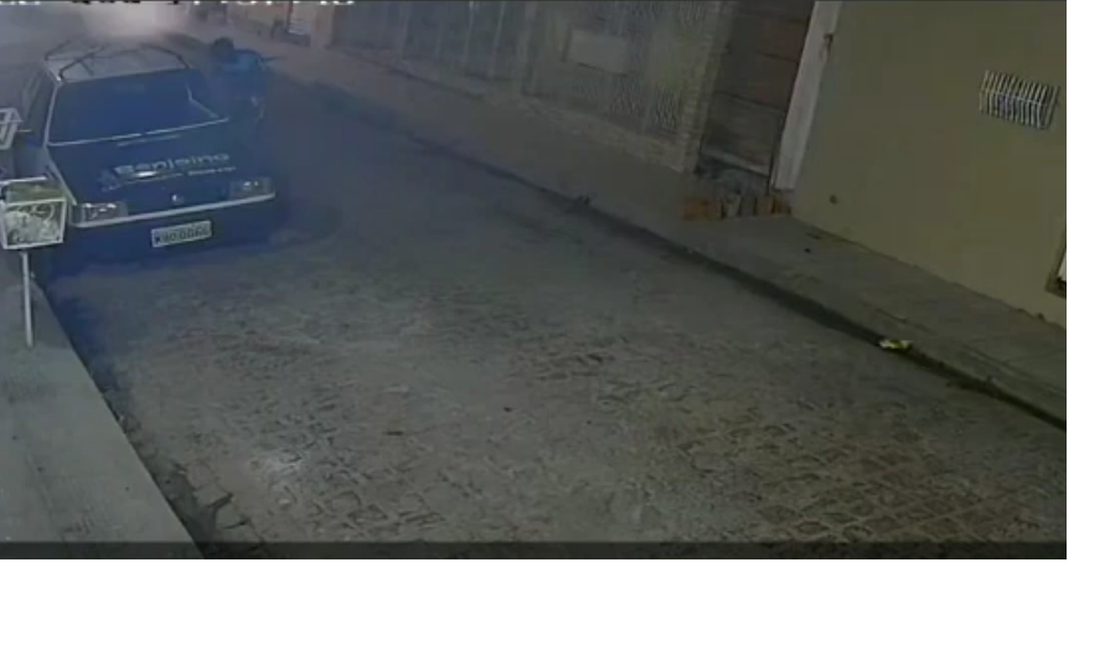 Ladrão rouba carro e tenta furtar loja de veículos essa madrugada, em Palmeira