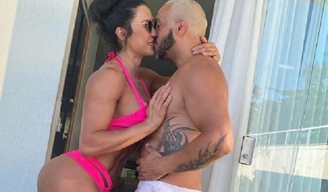 Belo e Gracyanne Barbosa falam sobre a relação: 'Nós não brigamos'