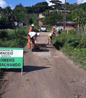 Prefeitura recupera pontes no bairros Rio Novo e Levada