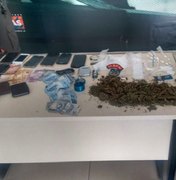 PM prende 11 jovens por tráfico de drogas em São José da Laje