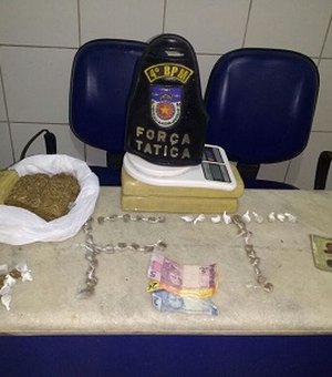 Polícia prende Jovens com mais de 2kg de maconha