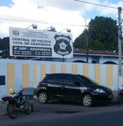Dupla que atuava com desmanche de motocicletas é presa por receptação, em Arapiraca
