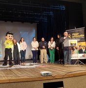 PRF encerra ações da campanha Maio Amarelo com evento, no Teatro de Arapiraca