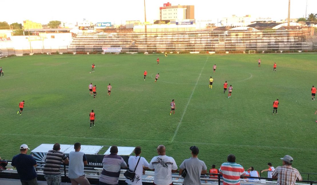 ASA usa três formações e goleia Santa Cruz de Taquarana por 9 a 0, em jogo treino