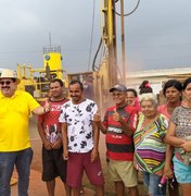 Escavação de novos poços artesianos beneficia moradores de Rio Largo