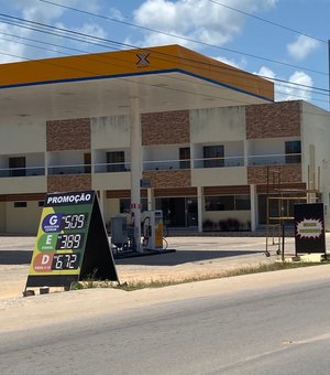 Preço da gasolina em Maragogi baixa em outubro