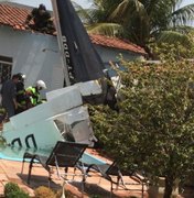 Queda de avião sobre casa deixa três mortos em Rio Preto
