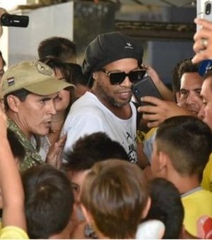 MP do Paraguai nega prisão domiciliar para Ronaldinho Gaúcho