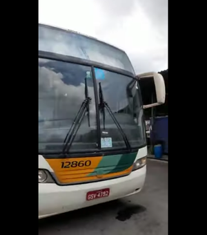 Ônibus com passageiros de SP desembarca em União dos Palmares