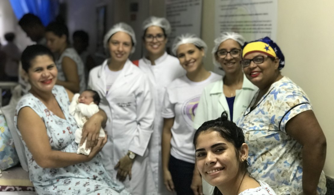 Beleza e cuidados marcam a Semana 100% Mamãe Bebê no Hospital Regional