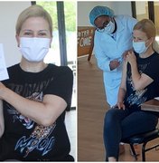 Paula Toller é vacinada contra a Covid-19 no Rio de Janeiro: 'Liberdade'