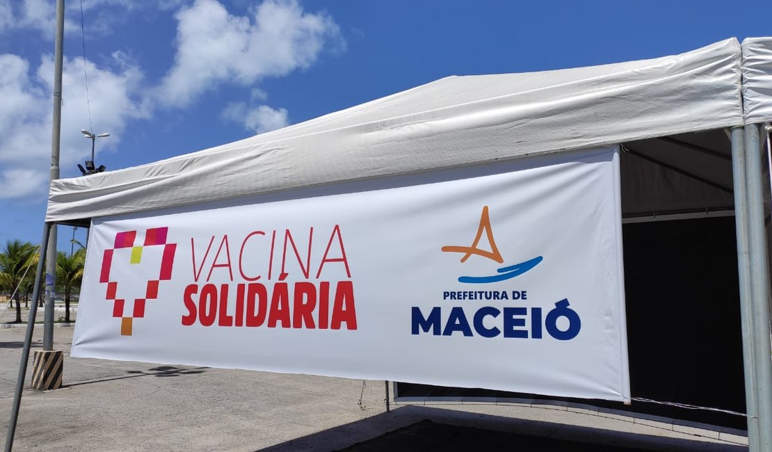 Maceió lança campanha de arrecadação de alimentos e itens de higiene pessoal durante vacinação