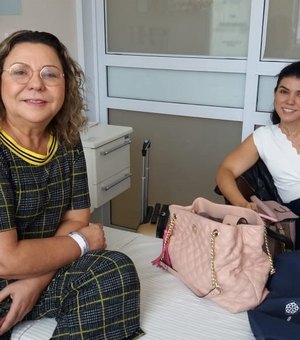 Após quinto câncer, Tereza Nelma passa bem em hospital de São Paulo