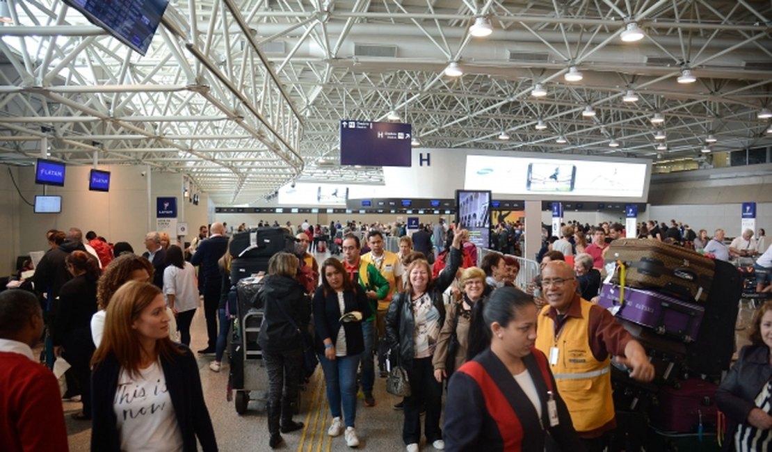 Nove em dez passageiros aprovam aeroportos dos Jogos Olímpicos