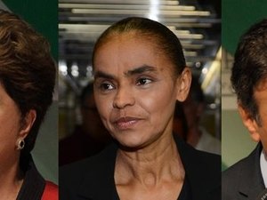 Dilma tem 37% , Marina, 30% e Aécio, 17%, diz Datafolha