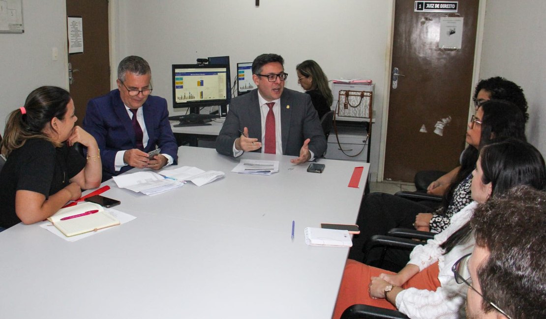 Corregedoria inspeciona unidades judiciárias de Arapiraca