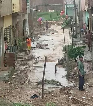 Chuvas fortes causam deslizamentos de barreiras e rachaduras em Maragogi