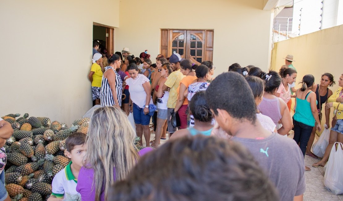 Famílias girauenses são beneficiadas com alimentos através do PAA