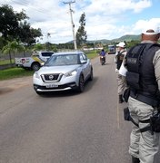 BPRv realizada nova blitz e apreende veículos irregulares em rodovia do Agreste