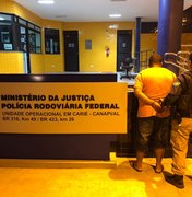 Foragido da justiça é preso durante fiscalização ostensiva da PRF
