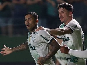 Dudu quebra jejum pelo Palmeiras em 2023 e fala em gol ‘choradinho’ contra o Goiás