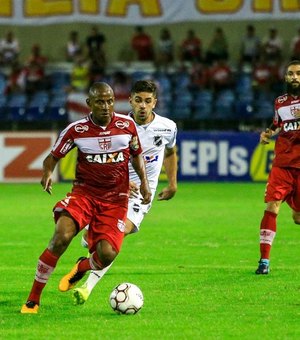 CRB quebra jejum e vence lanterna ABC por 1 a 0 no estádio Rei Pelé