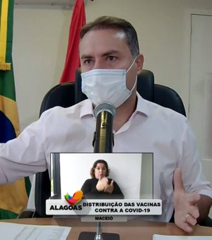 Alagoas vai receber mais 12.500 doses da CoronaVac ainda nesta segunda-feira