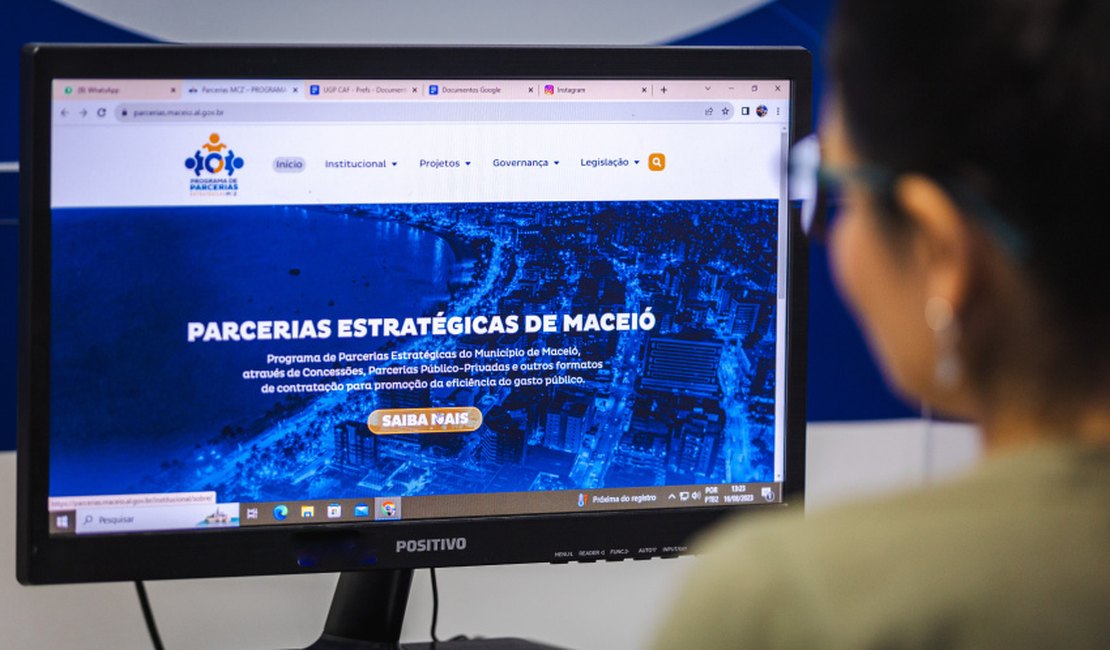 Prefeitura de Maceió lança site do Programa de Parcerias Estratégicas